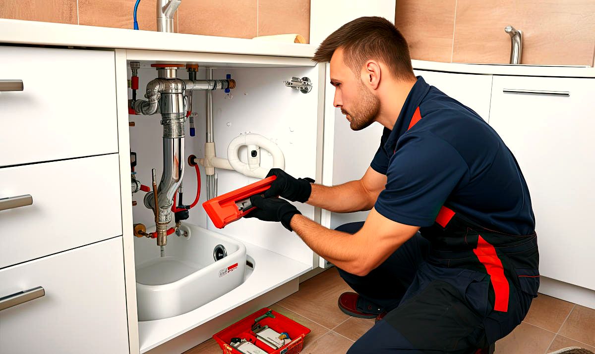 The Local Plumber LLC at work